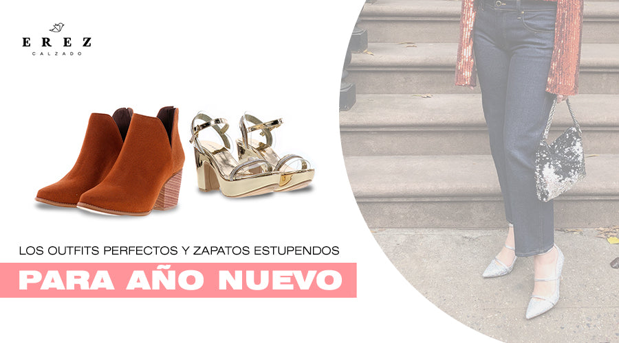 Los Outfits Perfectos y Zapatos Estupendos para Año Nuevo