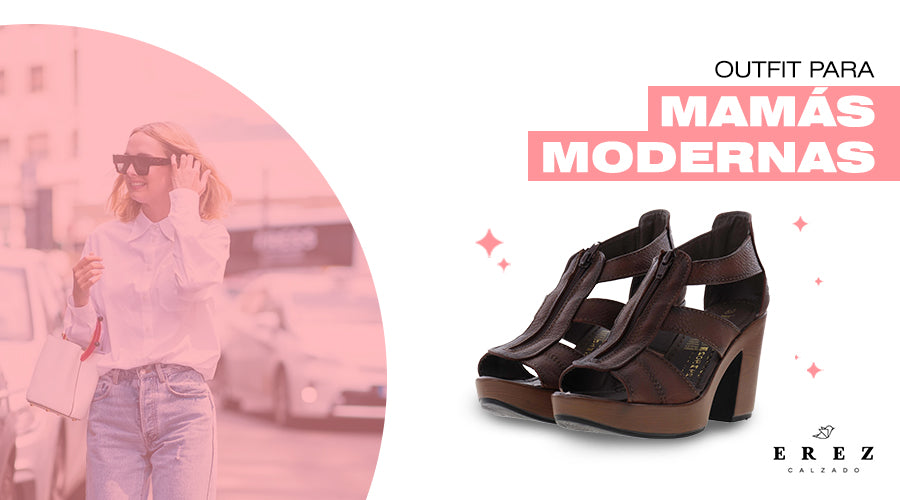 Outfits para mamás modernas