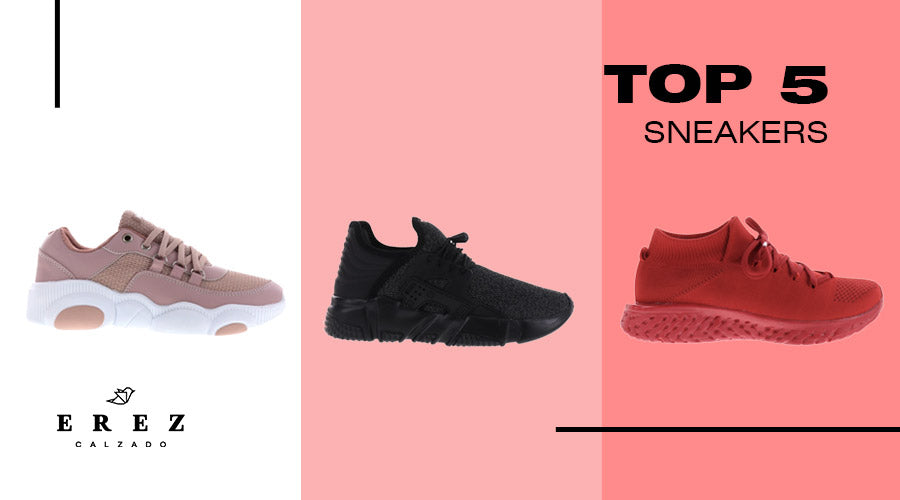 TOP 5 SNEAKERS PARA USAR EN ESTA TEMPORADA